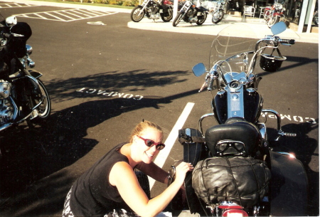 Road King and Red Glasses
