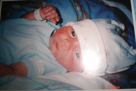 Our baby boy!  Born June, 2003