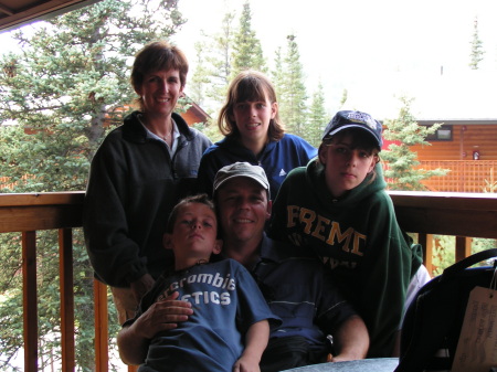 My family and I in Yellowstone