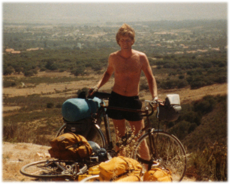 Calfornia bike trip 1984