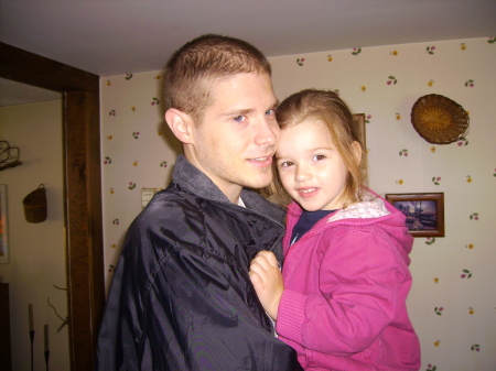 Youngest son Josh and grandaughter Emily