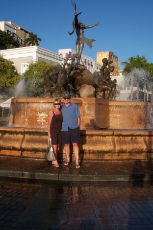 Greg and I in Puerto Rico