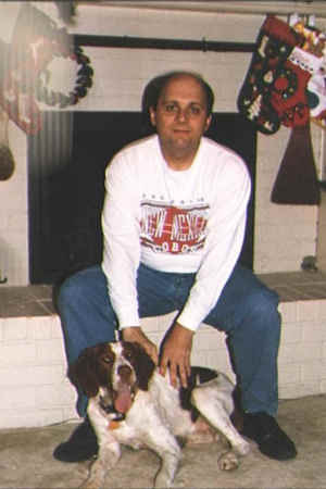 1998 photo with parents' dog