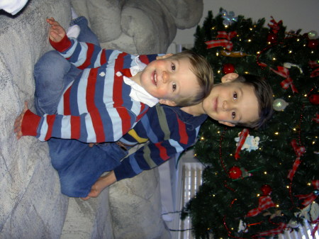 The Boys at Christmas 2006