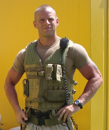 My youngest son Matthew stationed in the Middle East! (June 2007)