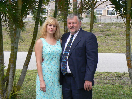 Jennifer and I on Easter Sunday