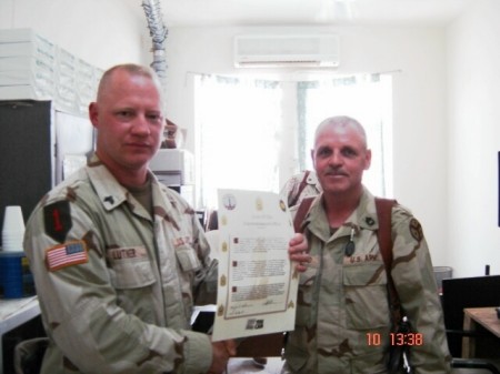 getting promoted in iraq