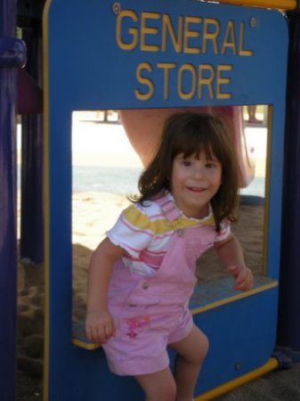 Mikayla at the park in Arizona