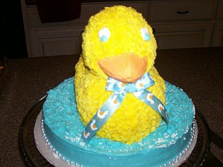 Rubber Ducky Cake