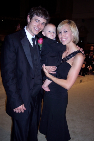 Our son Ryan his wife Lindsey and little Tyler