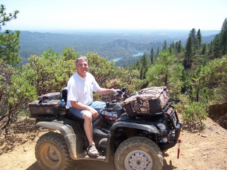 ATV in the mountains