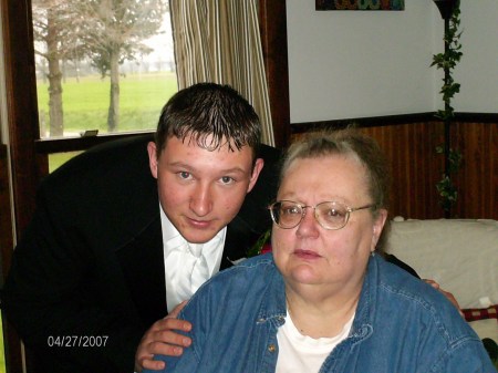 My son Cody and my mom