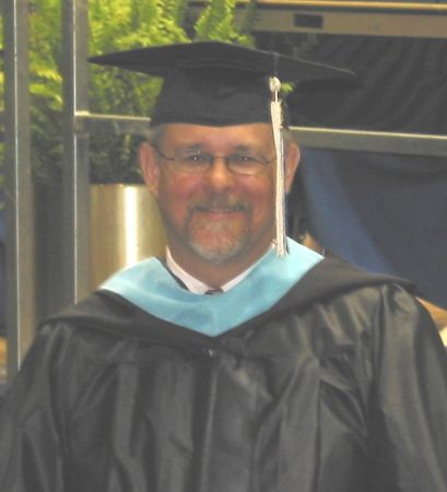 Bob Fitzgerald at GWU graduation