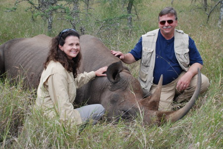 Me, Jim, Moreni - Ol Pejeta, Kenya