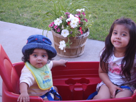 Roman & Araiya (Grandkids)