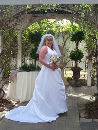 our wedding, March 2007
