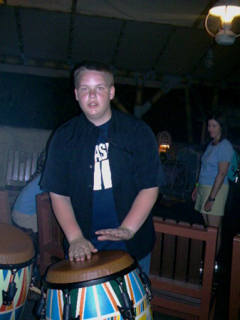 Bongo playing Brad