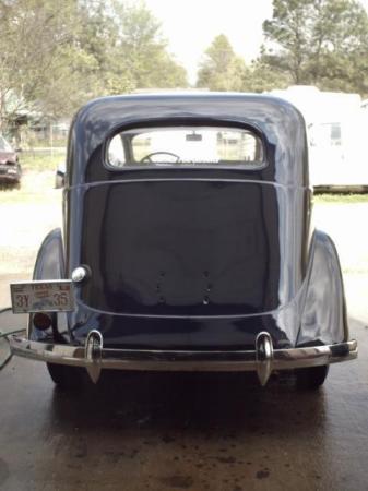 1935 Plymouth rear