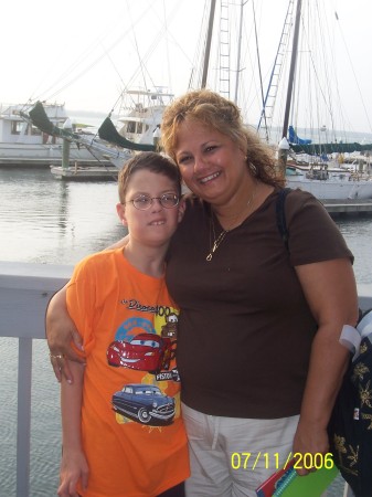 Me and Wyatt at the Jersey shore