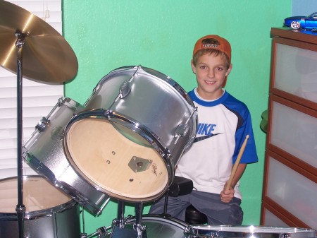 my son the drummer