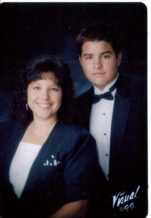 My son Ryan and I ~ his June 1999 graduation.