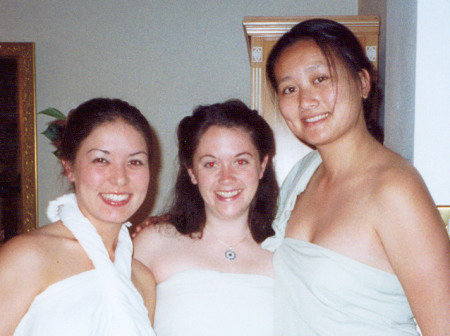 Toga party, London '01