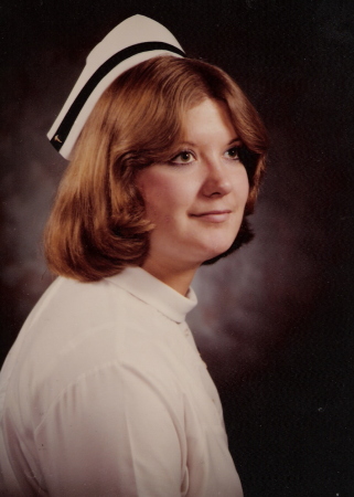Nursing School Graduation Picture 1980