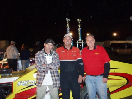 me, driver dave byrd, and my best bud mike sargent