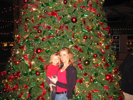 Jacquie & baby Melody - Christmas 2005