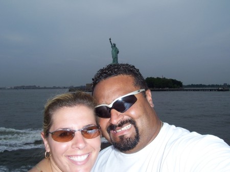 Me and the wife in New York