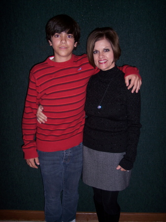 Me & my youngest son, Eric, who is 15.