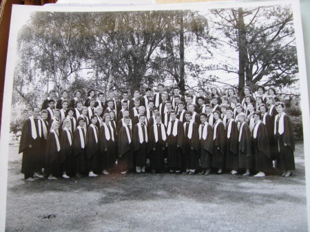 Jefferson Union School Choir cir 1958