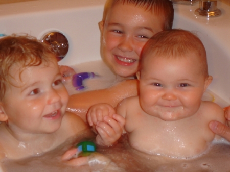Kids in Bath