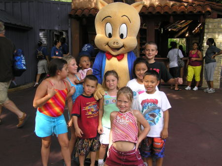 Our Gang at Six Flags