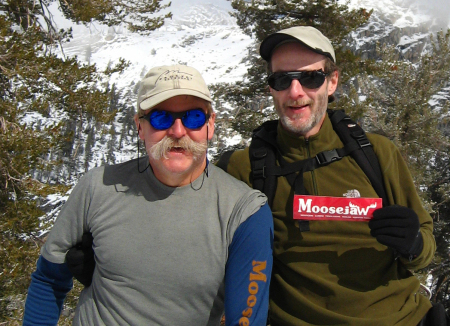 A Moosejaw moment on Alta Peak, 2007