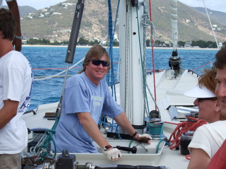 Sailing in St. Martin