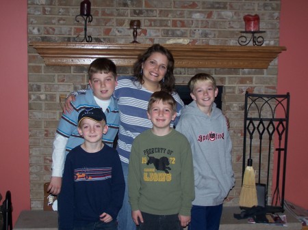 Mothers Day 2006...me and my boys!