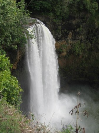 Waterfall seen on Fantasy Island on TV