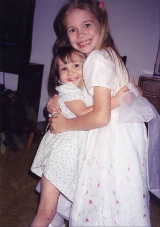 Kelsey and Brandie Easter 2003