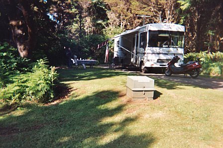 our rv and scooter