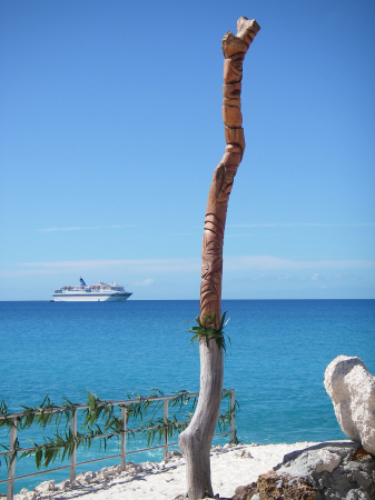 South Pacific View from the Island