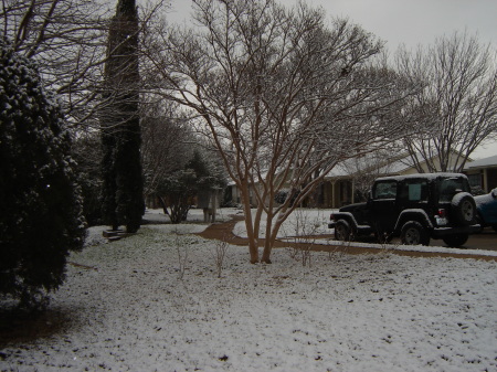 Winter view from my house