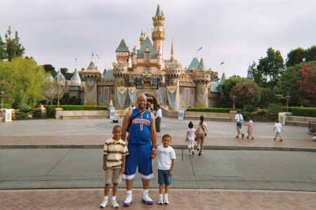 Me and my brothers at Disney