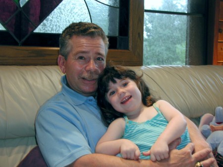 Dad and Rachael - Summer '06