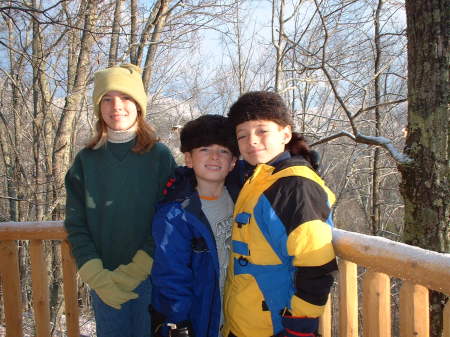 The Kids at the cabin