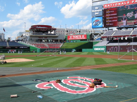 Ted Virts' album, Nats game