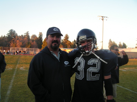 Rick and Marc after football game