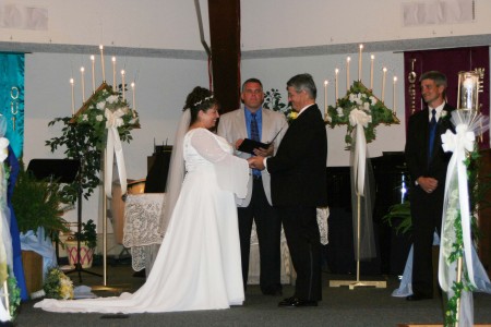 exchanging vows