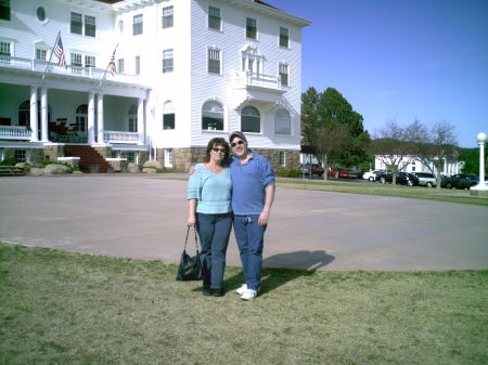 Beth and I at the Stanley Hotel