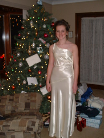 My oldest Kaitlin, Christmas formal